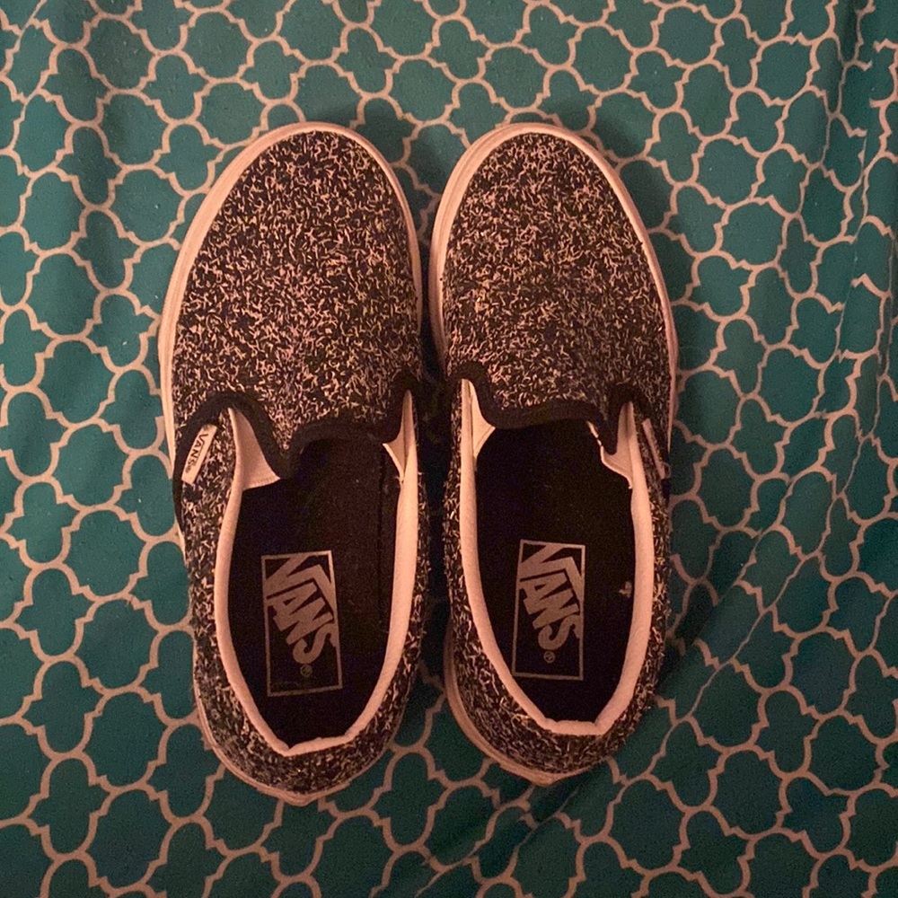 Glitter vans - 5.5 womens